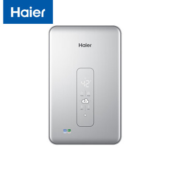 海尔即热式电热水器 8500W大功率超薄双变频恒温智能联网 DSH-85V3(U1) 银色