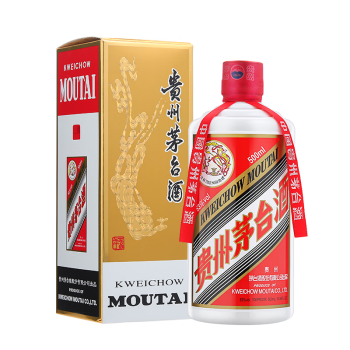 茅台（MOUTAI）2019年 飞天 酱香型白酒 53度 500ml 单瓶装