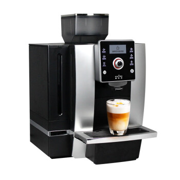 咖乐美（KALERM）K60L咖啡机（银色） 办公室意式美式自动上水现磨商用全自动咖啡机