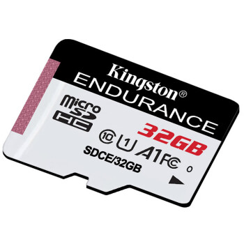金士顿（Kingston）32GB 读速95MB/s U1 A1 行车记录仪&家庭监控摄像专用 TF（MicroSD）SDCE存储卡