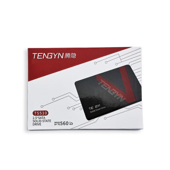 腾隐（TENGYIN）台式机笔记本SATA 3.0 接口SSD固态硬盘 TS510 2TB
