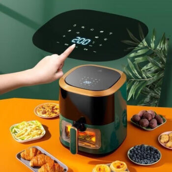 苏泊尔（SUPOR）新款空气炸锅家用电烤箱一体可视智能无油大容量自动电炸锅薯条机