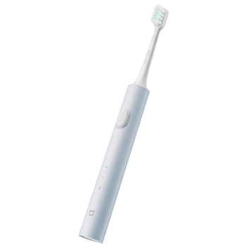 小米（MI）米家声波电动牙刷T200C 家用电动牙刷成人/学生 双刷头便携护龈套装 粉色