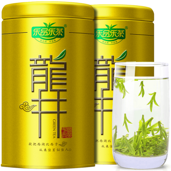 乐品乐茶绿茶龙井茶叶豆香型一级250g 2024新茶明前礼盒装嫩芽春茶自己喝