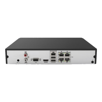 HIKVISION海康威视网络监控硬盘录像机 4路poe网线供电H.265编码1080P解码DS-7804N-K1/4P