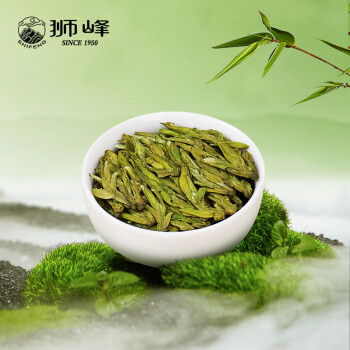 狮峰牌绿茶龙井茶叶茗狮系列钱塘产区 明前特级80g 2024新茶小包袋装