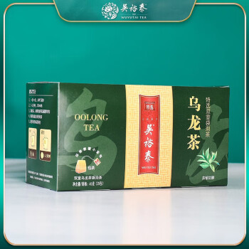 吴裕泰 乌龙茶【1.8g*25袋*6盒】袋泡冷泡茶小袋茶方便携带旅行装茶叶