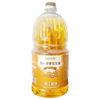 雾山小农花生油1.8l/桶  【南江】