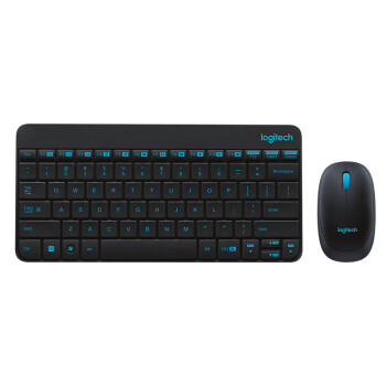 罗技（Logitech）MK245 Nano无线键鼠套装 黑色 紧凑型办公键盘鼠标套装 可调支架 带无线2.4G接收器
