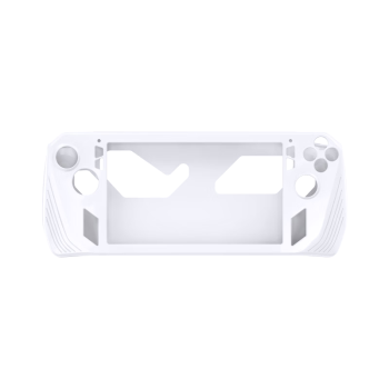 毕亚兹 适用于ROG掌机保护壳游戏掌机硅胶保护套软壳一体全包配件防滑防摔 白色硅胶保护套