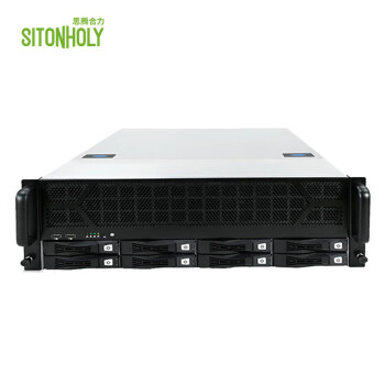 思腾合力（SITONHOLY）算力服务器（4210R*2/32G*2/1.92T*2/1GB缓存/RTX 3090 24G）4U机架式IW4213-4GR