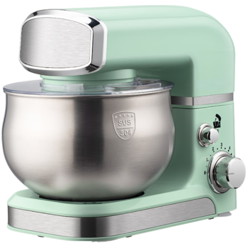NGNLW 【德国品牌】电动多功能和面机全自动商用打发奶烘焙台式打蛋器 3.5绿色套餐一