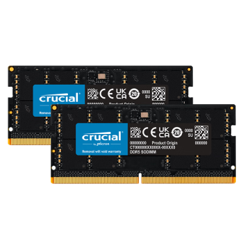 Crucial英睿达 64GB（32GB×2）套装 DDR5 5600频率 笔记本内存条 美光（原镁光）原厂颗粒 适配黑神话悟空