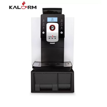 咖乐美（KALERM）1601pro 全自动咖啡机 酒店商用家用意式全自动咖啡机 高压全自动美式花式咖啡机K1601pro（白色）