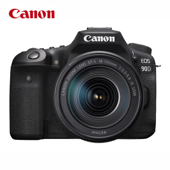 佳能佳能（Canon）90d 数码单反照相机视频高清相机 EOS 90D 套机（18-135）