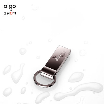 aigo 高速读写U盘金属U盘 读速150MB/s 一体封 装 防尘防水 USB3.1 U310 Pro 64GB