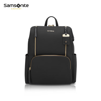 新秀丽（Samsonite）电脑包双肩背包男女书包潮流旅行包TL3 黑色618送礼物