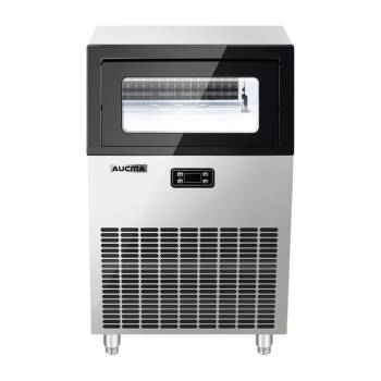 澳柯玛（AUCMA）制冰机商用 智能全自动大型制冰器冰块机 奶茶店酒吧ktv制冰设备 90冰格120公斤 AZH-120NE