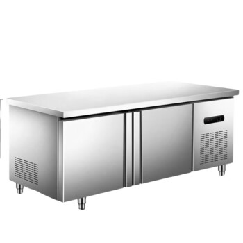 TYXKJ冷藏工作台保鲜柜冷柜奶茶店不锈钢冷冻操作台冰柜商用冰箱   冷藏冷冻  120x80x80cm 