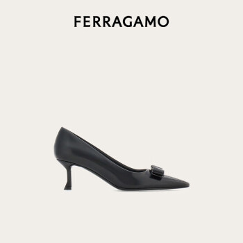菲拉格慕（Ferragamo）女士黑色女鞋 0775935_1D _ 70/37.5码