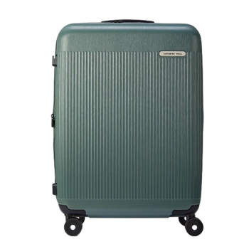 新秀丽（Samsonite）行李箱上新旅行箱时尚竖条纹登机箱拉杆箱NZ2*63001石板绿20英寸