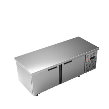 NGNLW商用风冷无霜工作台开槽冰柜卧式冷藏冷冻不锈钢保鲜柜操作台   冷藏  120x60x80cm