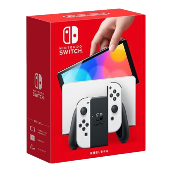 Nintendo Switch任天堂（Nintendo） Switch NS掌上游戏机 OLED主机 日版白色  便携家用体感掌机
