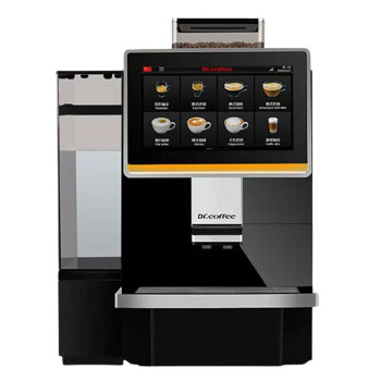 咖博士（Dr.coffee）  F11升级款 Coffee break BIGPLUS全自动意式咖啡机触屏磨豆一体一键奶咖机商用咖啡机黑色