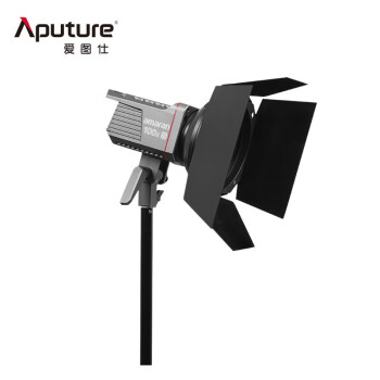 爱图仕（Aputure）amaran 100x S可调色温LED补光灯 100xS视频直播人像外拍影棚灯（含Barndoor遮光板+灯架）