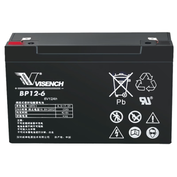 VISENCH威神电瓶 UPS电源电池6v12ah蓄电池大容量 代替6V10AH