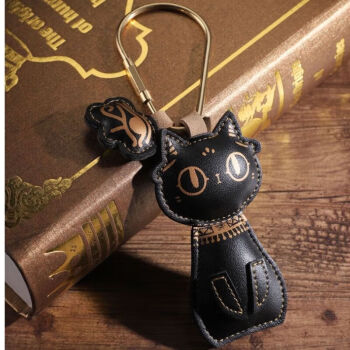 大英博物馆安德森猫巴斯特pu萌猫包包挂件钥匙扣送女友520情人节礼物