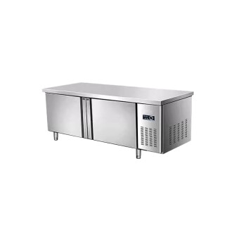 TYXKJ保鲜工作柜操作台商用厨房不锈钢卧式平冷冰柜冰箱冷藏冷冻双温   长100宽60高80cm全冷藏