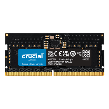 Crucial英睿达 48GB DDR5 5600频率 笔记本内存条 美光原厂颗粒 助力AI