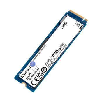 金士顿（Kingston）SSD固态硬盘 NV2系列 250GB M.2接口(NVMe协议 PCIe 4.0×4)兼容PCIe3.0 读速高达3000MB/s
