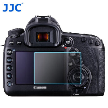 JJC 适用佳能5D4钢化膜5D3 5DS 5DSR相机屏幕保护贴膜 单反配件