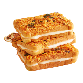 欧鲜生 海苔肉松吐司小面包整箱早餐推荐网红健康零食休闲食品