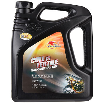 卡尔沃（Cullisfertile）SN 5W-40全合成 机油润滑油 4L 汽车用品