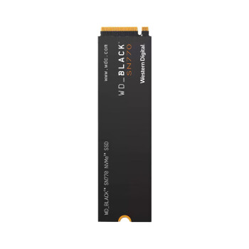 西部数据SSD固态硬盘 SN770 2TB大容量 M.2接口 PCIe4.0 2280 NVMe 笔记本电脑游戏硬盘