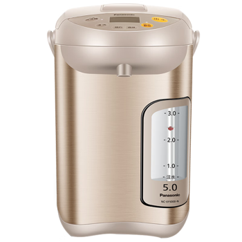 松下 （Panasonic）5L电水壶 电热水瓶 可预约 食品级涂层内胆 全自动智能保温烧水壶 NC-EF5000-N