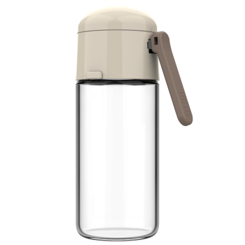 太力定量控盐瓶 可控盐罐调料盒 密封防潮玻璃味精调味瓶罐厨房 250ml