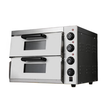 闪盾披萨烤箱商用上下独立调温不锈钢材质烘焙烤箱烘焙机烤箱  烤箱   