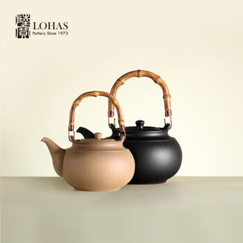 陆宝便携实用旅行茶具宝满烧水陶壶茶具1号 颜色随机