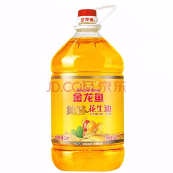 金龙鱼纯香花生油5L