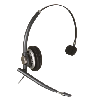 缤特力HW710 QD接口 头戴式/单耳耳机 降噪客服耳麦/呼叫中心话务员耳麦（需单独配连接线）-POLY