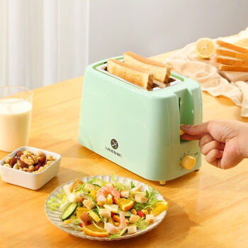 利仁（Liven） 多士炉烤面包机家用多功能八档调节三明治早餐机全自动烤吐司机
