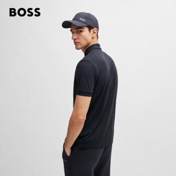 BOSS【100%棉 珠地布】男士24夏季新款高尔夫运动Polo衫