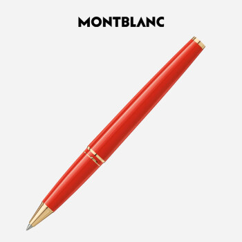 万宝龙MONTBLANC PIX系列红色镀金色祥云定制款签字笔133085