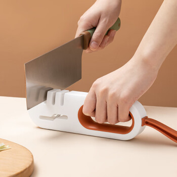 品恒作 剪刀 家用厨房餐厅菜刀剪刀开刃石磨刀器 两款可惜 DE