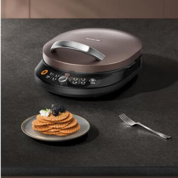 九阳（Joyoung）电饼铛多功能家用32cm大直径煎烤机双面悬浮下盘可拆多功能菜单烙饼机 JK32-GK360