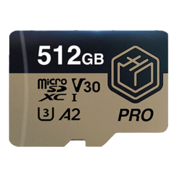 京东京造 512G高性能PRO系列TF（MicroSD）存储卡 U3 C10 A2 V30 4K 高速游戏机平板运动相机无人机内存卡